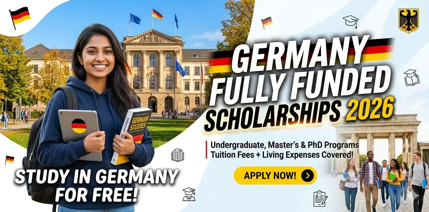 Germany Fully Funded Scholarships 2026 (Study in Germany for Free + Apply Now)