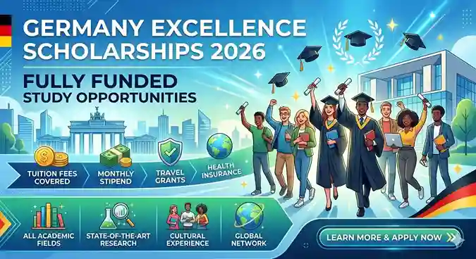 Germany Excellence Scholarships 2026 (Fully Funded Study Opportunities)